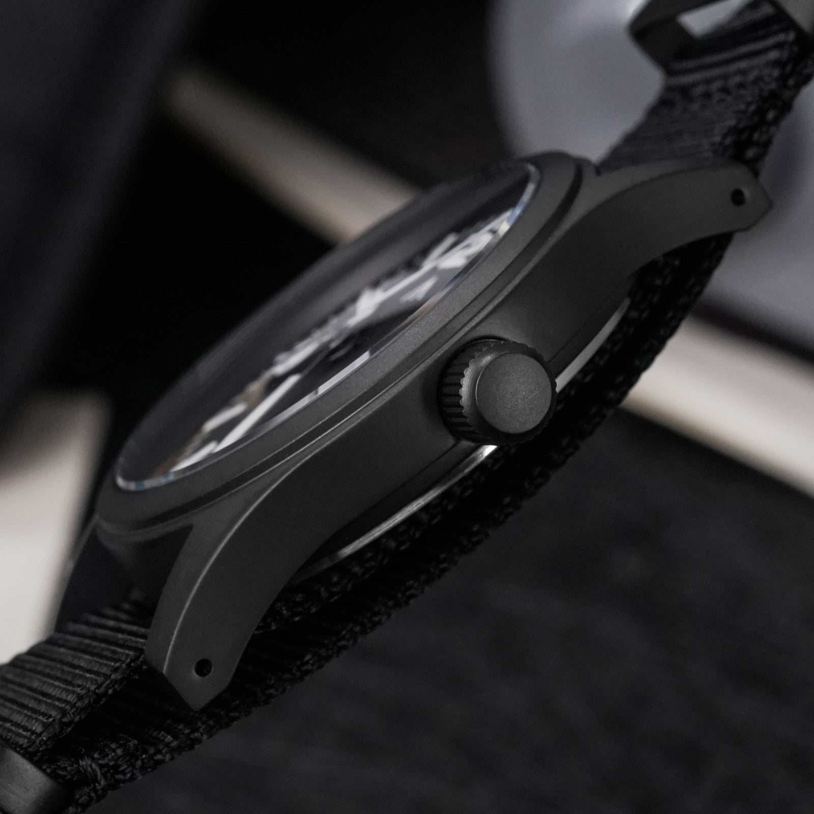 💥Spring Sale💥Militado VH31 Vintage Military Watch ML05 Black PVD