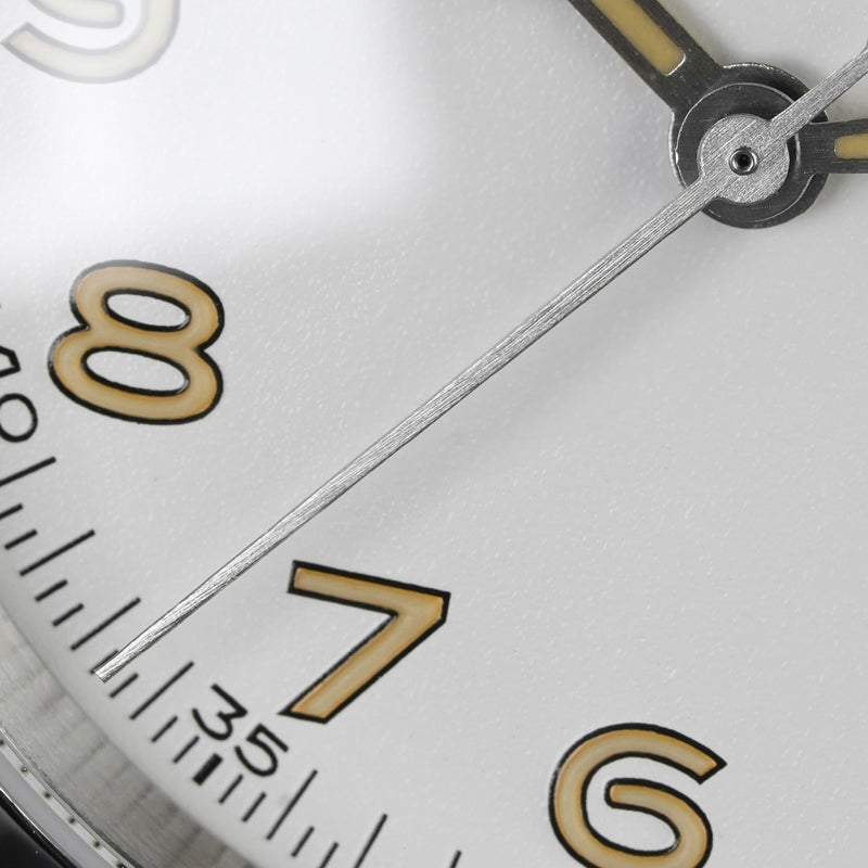 Militado VH31 38mm Sapphire Crystal Field Watch ML08 White Dial