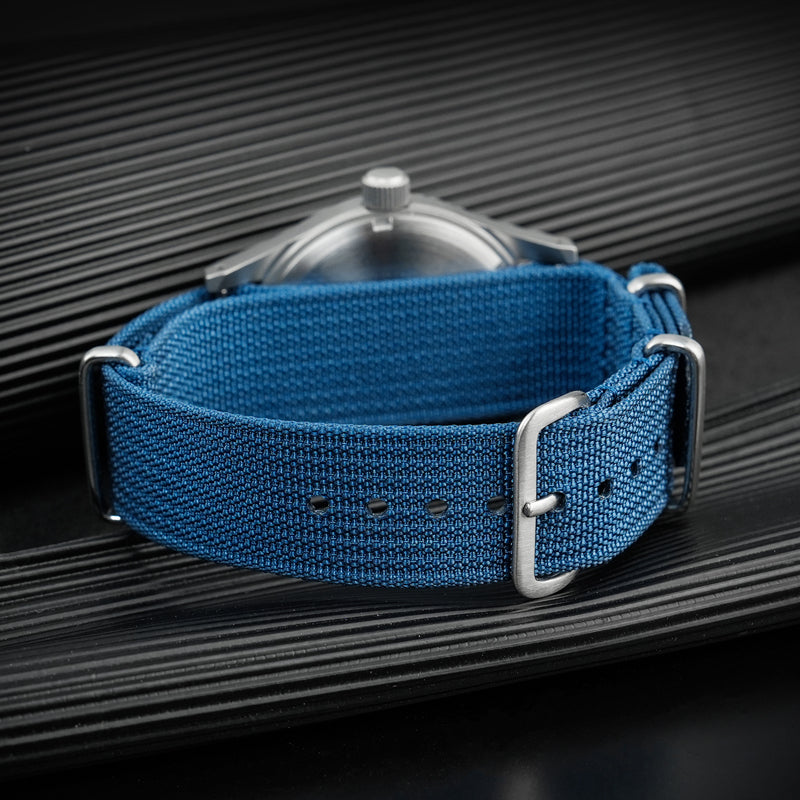 ★11.11 SALE★Militado VH31 Vintage Military Watch ML05 Blue Dial