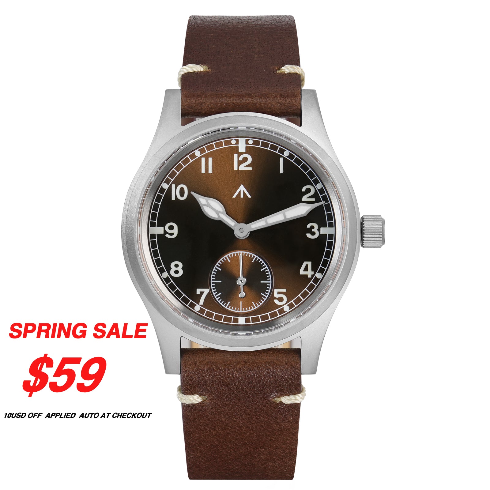 💥Spring Sale💥Militado 36mm Retro Military Watch Dirty Dozen D12 V2