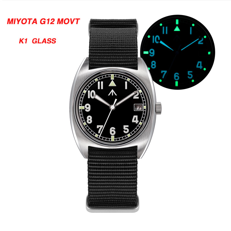 ★New Released★Militado Vintage 36mm Military Watch W10 Remake ML17