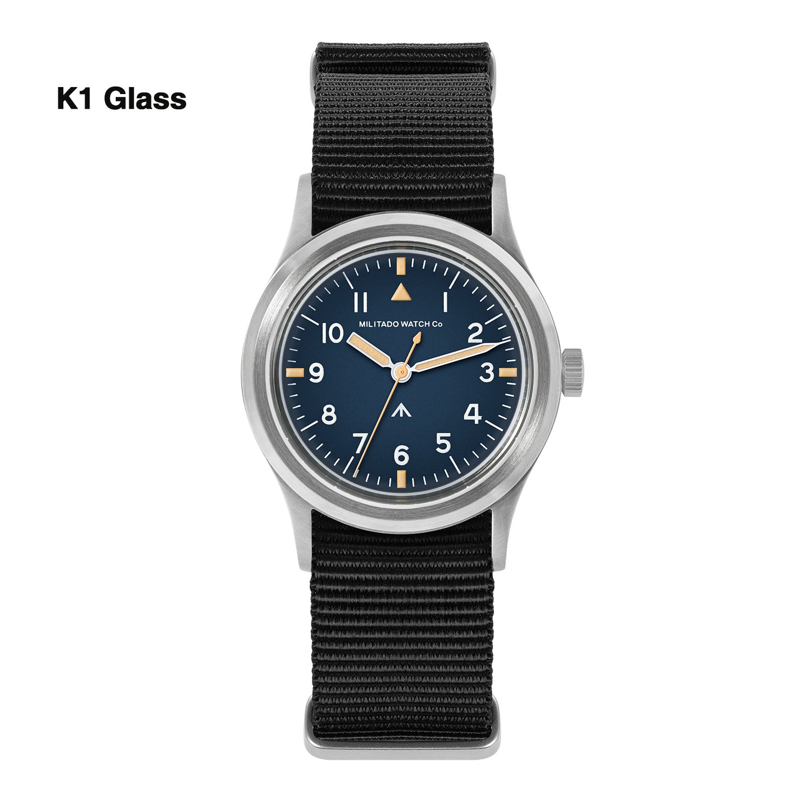 ★11.11 Sale★Militado 36mm Retro Military Watch VH31/VH65 Sweeping Hand ML14 V2