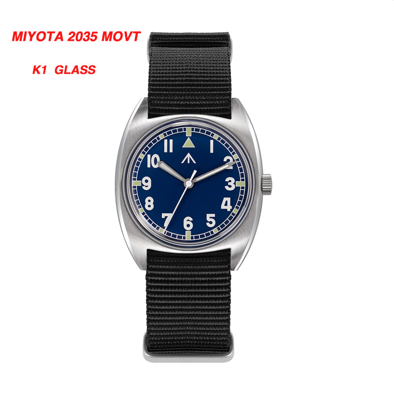 ★New Released★Militado Vintage 36mm Military Watch W10 Remake ML17