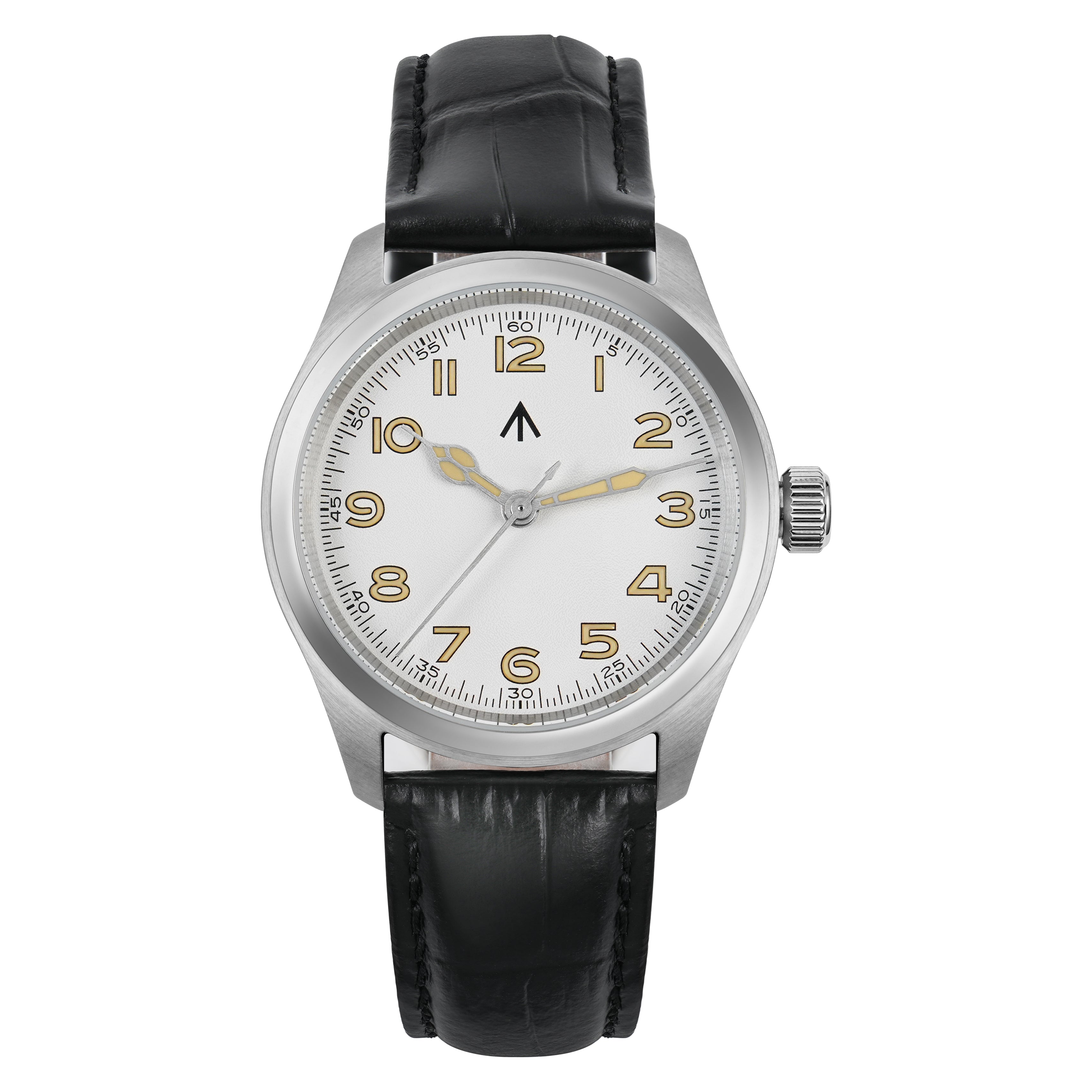 Militado 36 mm Reloj de campo de cuarzo D12 - Agujas tipo lápiz
