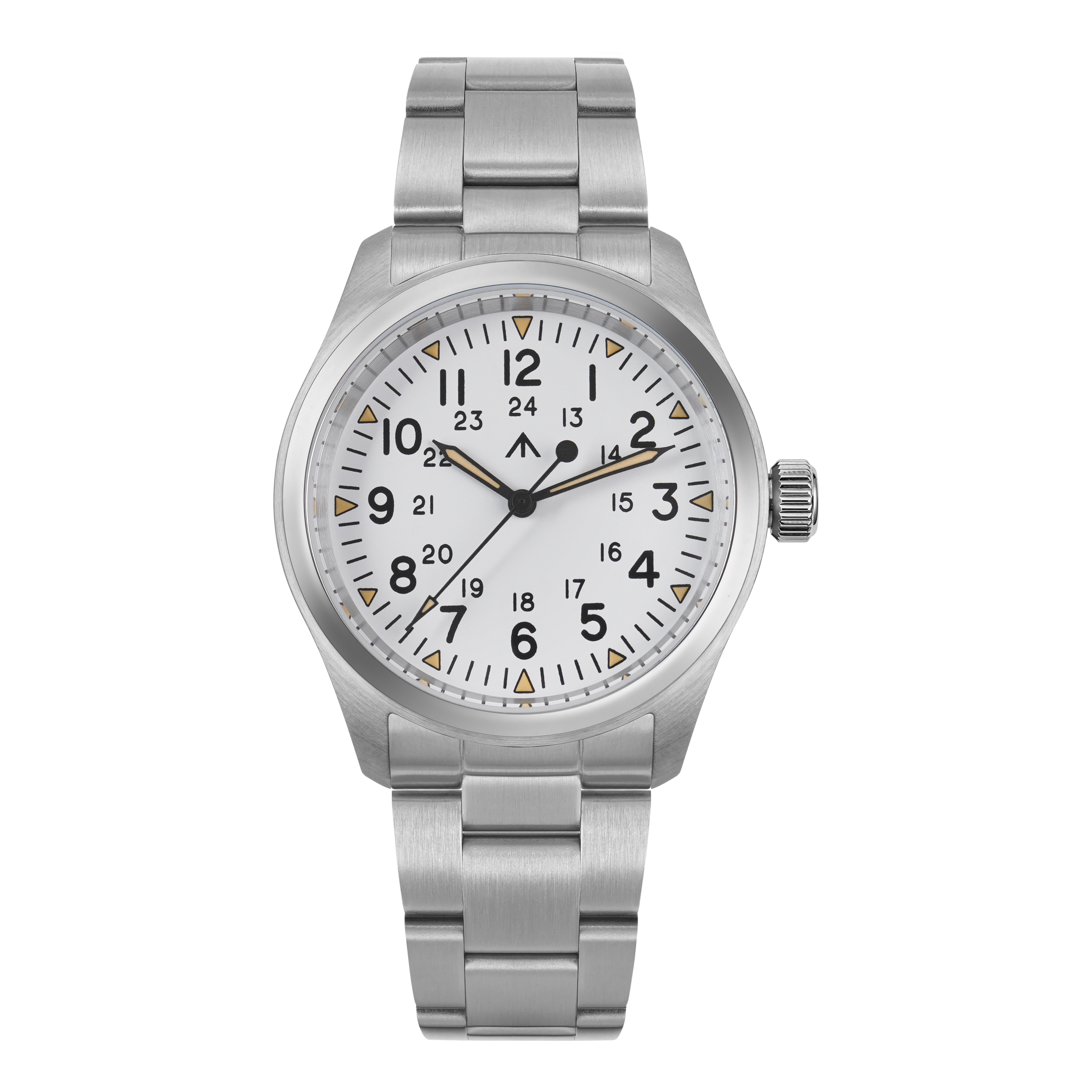 Militado 36 mm Reloj de campo de cuarzo D12 - Agujas tipo lápiz