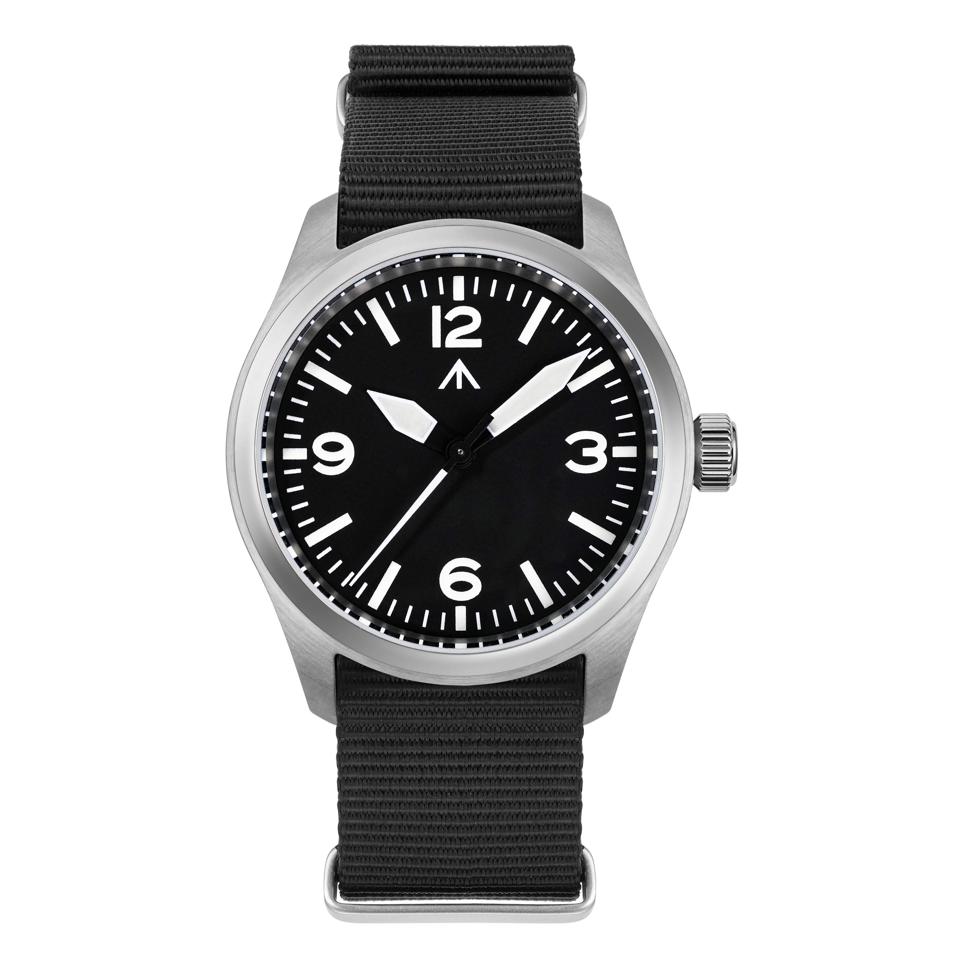 Militado 36 mm Reloj de campo de cuarzo D12 - Agujas tipo lápiz