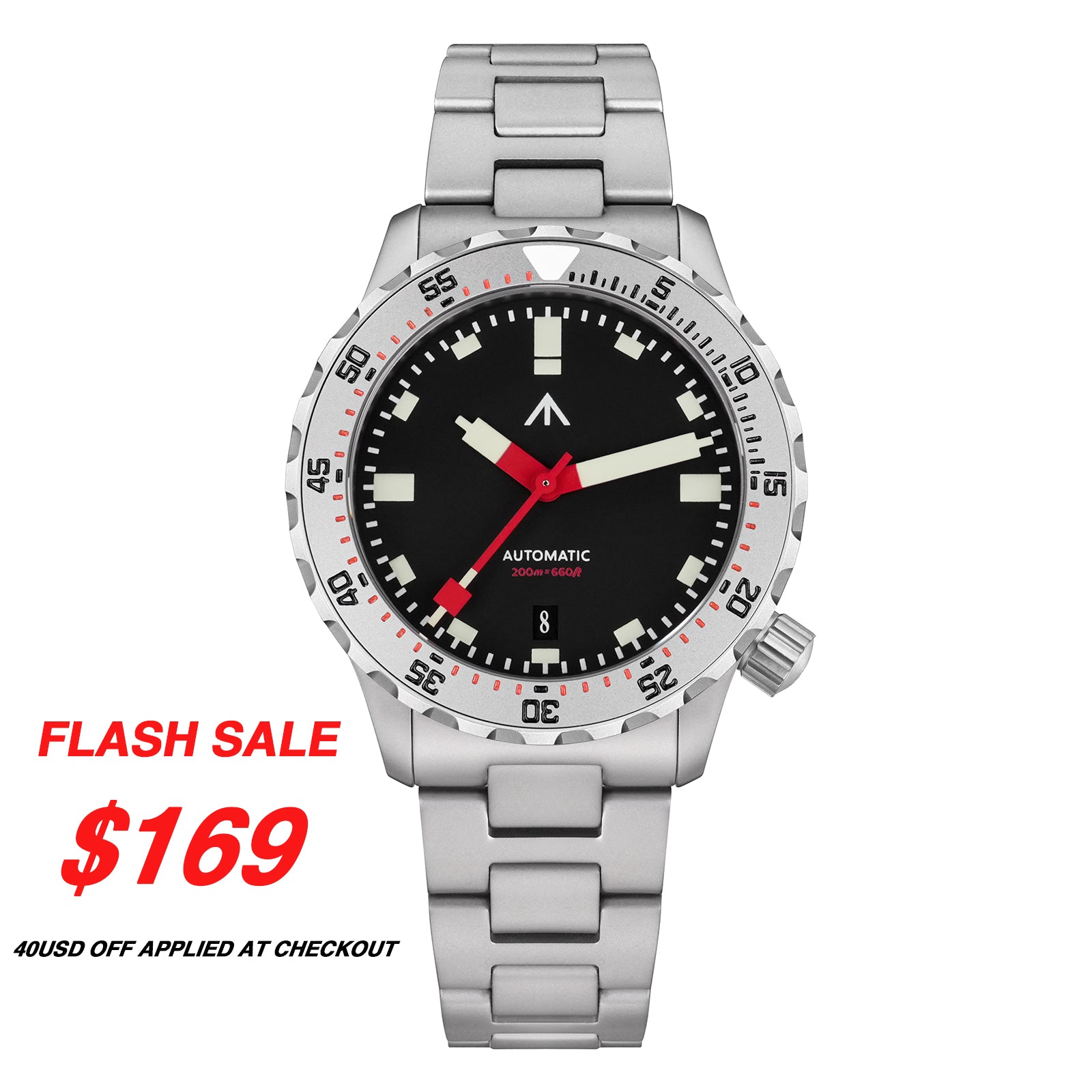 ★New Released★Militado 39mm Dive Watch PT5000 Automatic Mech Watch ML20