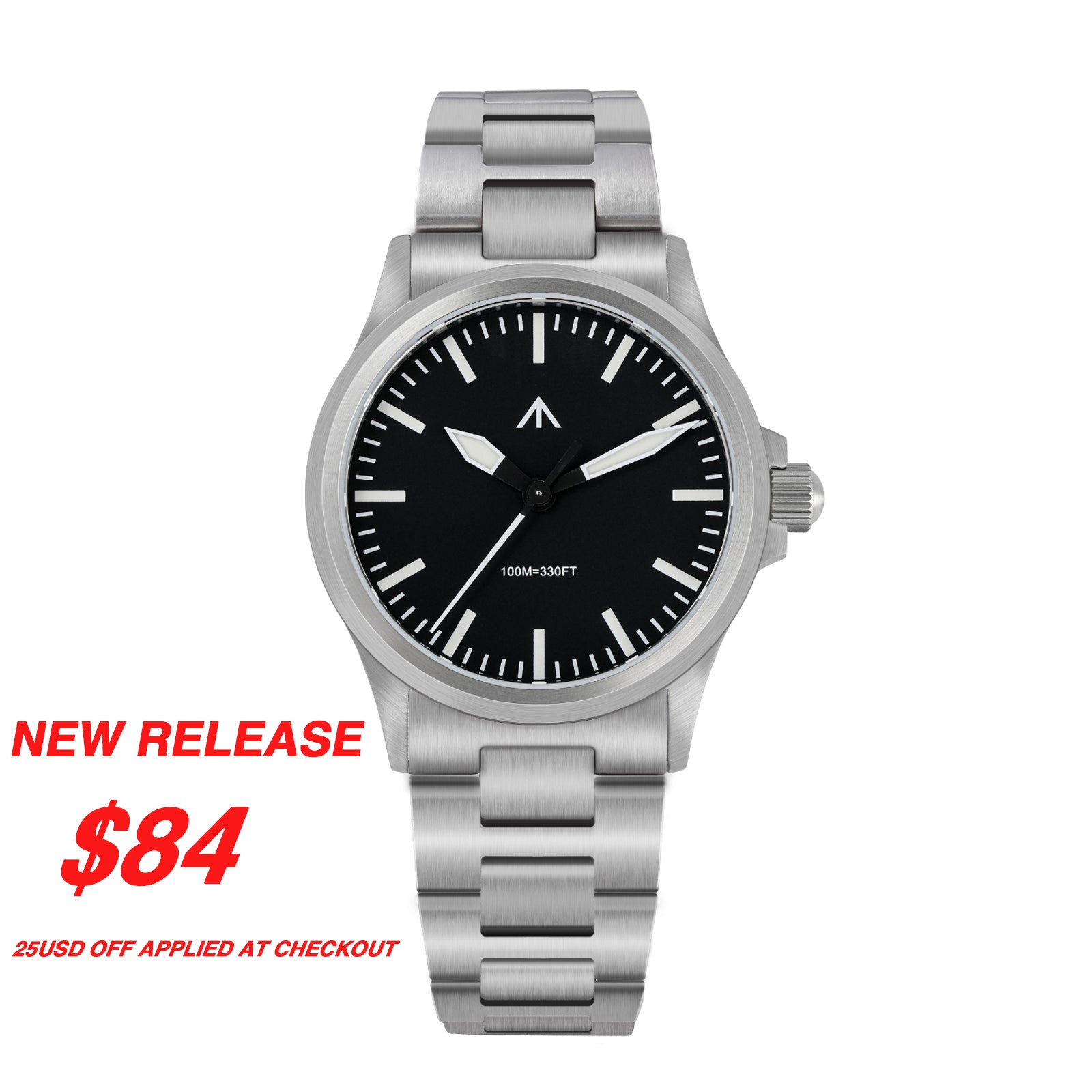 ★SuperOfertas ★Militado 38mm Reloj militar de campo con cristal de zafiro ML05