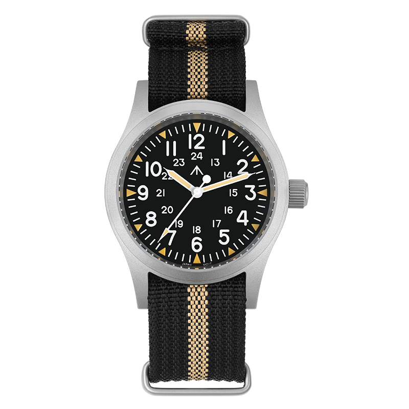 ★11.11 SALE★Militado 38mm Field Watch ML05 Date Window Version