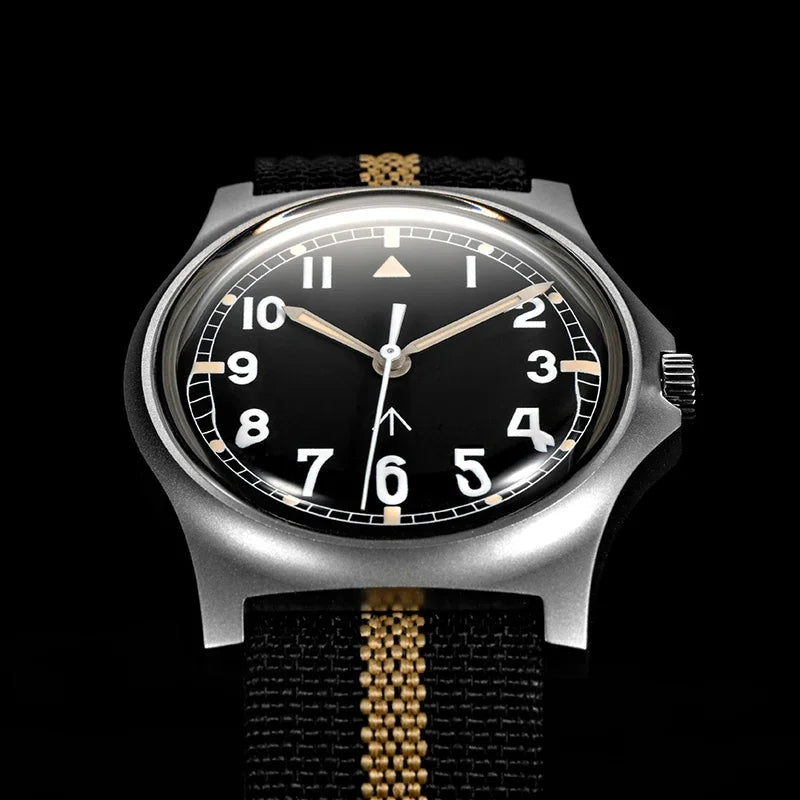 ★Black Friday★RDUNAE Retro Military 36.8mm Men Watch