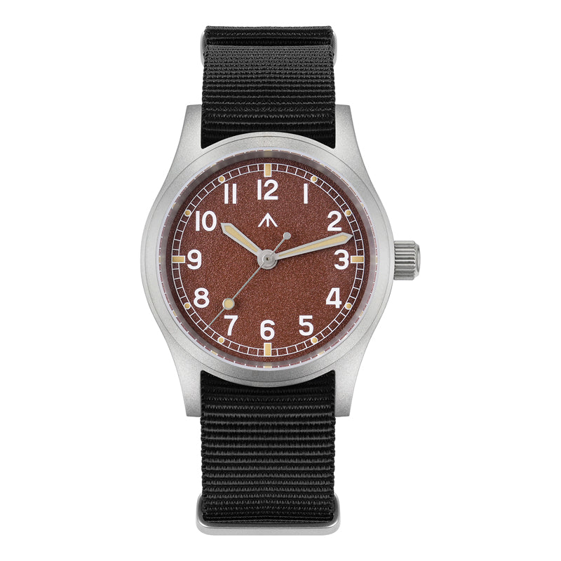 Militado Retro Field Watch 38mm Stainless Steel Watch ML12