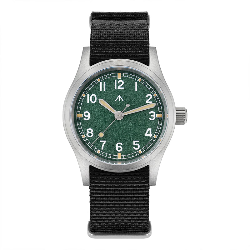 Militado Retro Field Watch 38mm Stainless Steel Watch ML12