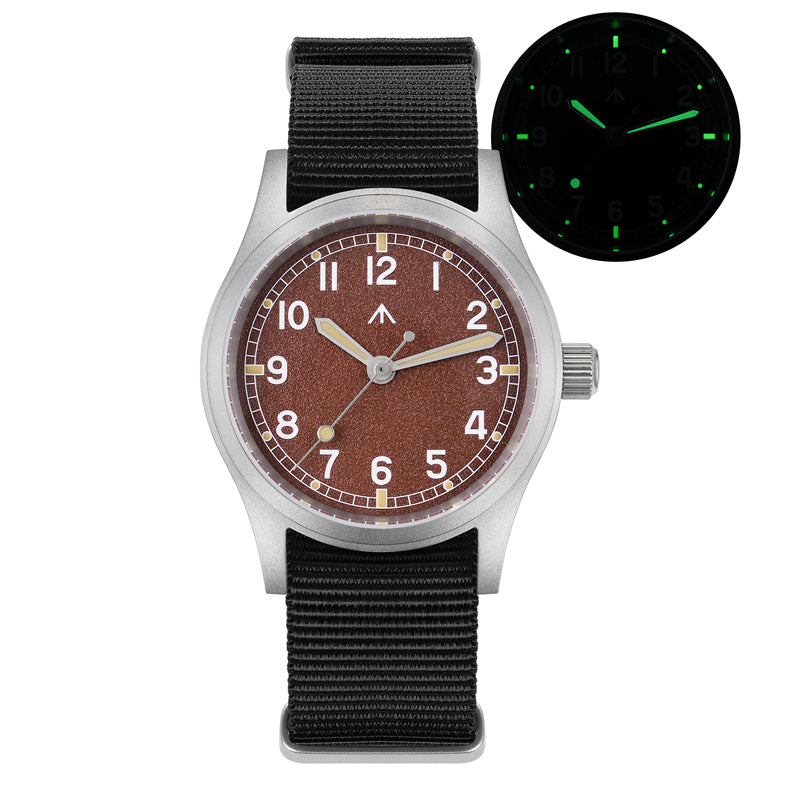 Militado Vintage Military Watch 38mm Dirty Dozen Watch ML12