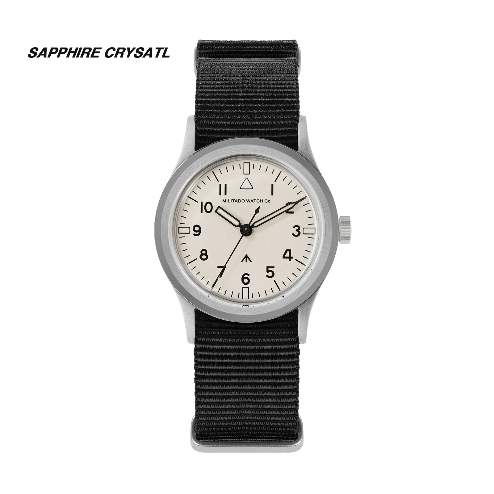 💥Spring Sale💥Militado 36mm Retro Military Watch VH31/VH65 Sweeping Hand ML14 V2