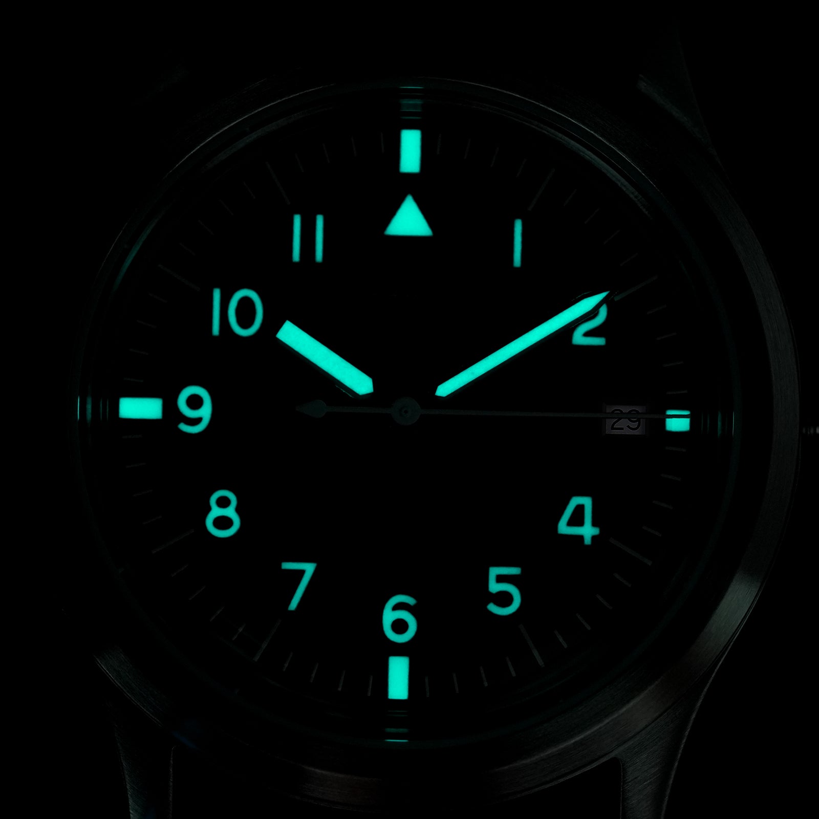 💥Spring Sale💥Militado 36mm Retro Military Watch VH31/VH65 Sweeping Hand ML14 V2