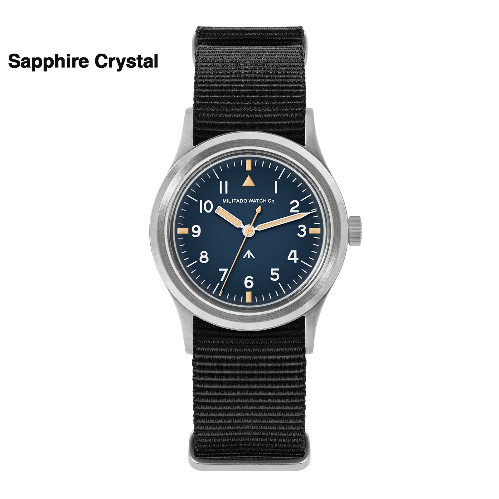 💥Spring Sale💥Militado 36mm Retro Military Watch VH31/VH65 Sweeping Hand ML14 V2