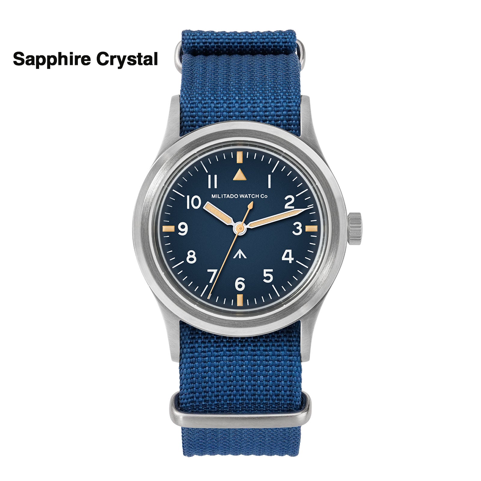 ★11.11 Sale★Militado 36mm Retro Military Watch VH31/VH65 Sweeping Hand ML14 V2