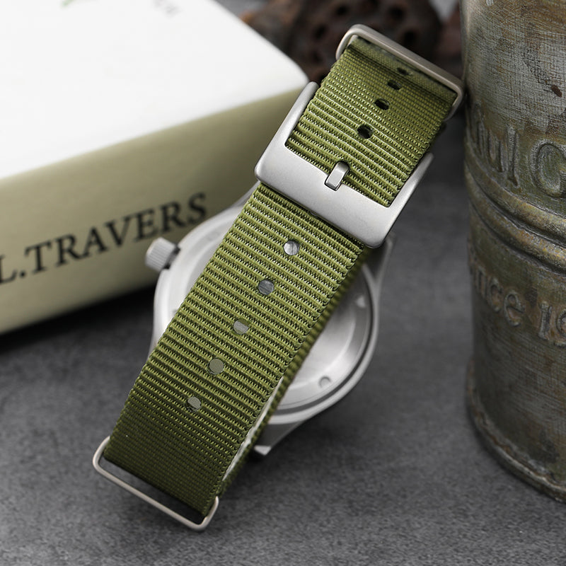 ★Black Friday★Militado 36mm D12 Quartz Field Watch - Pencil Hands