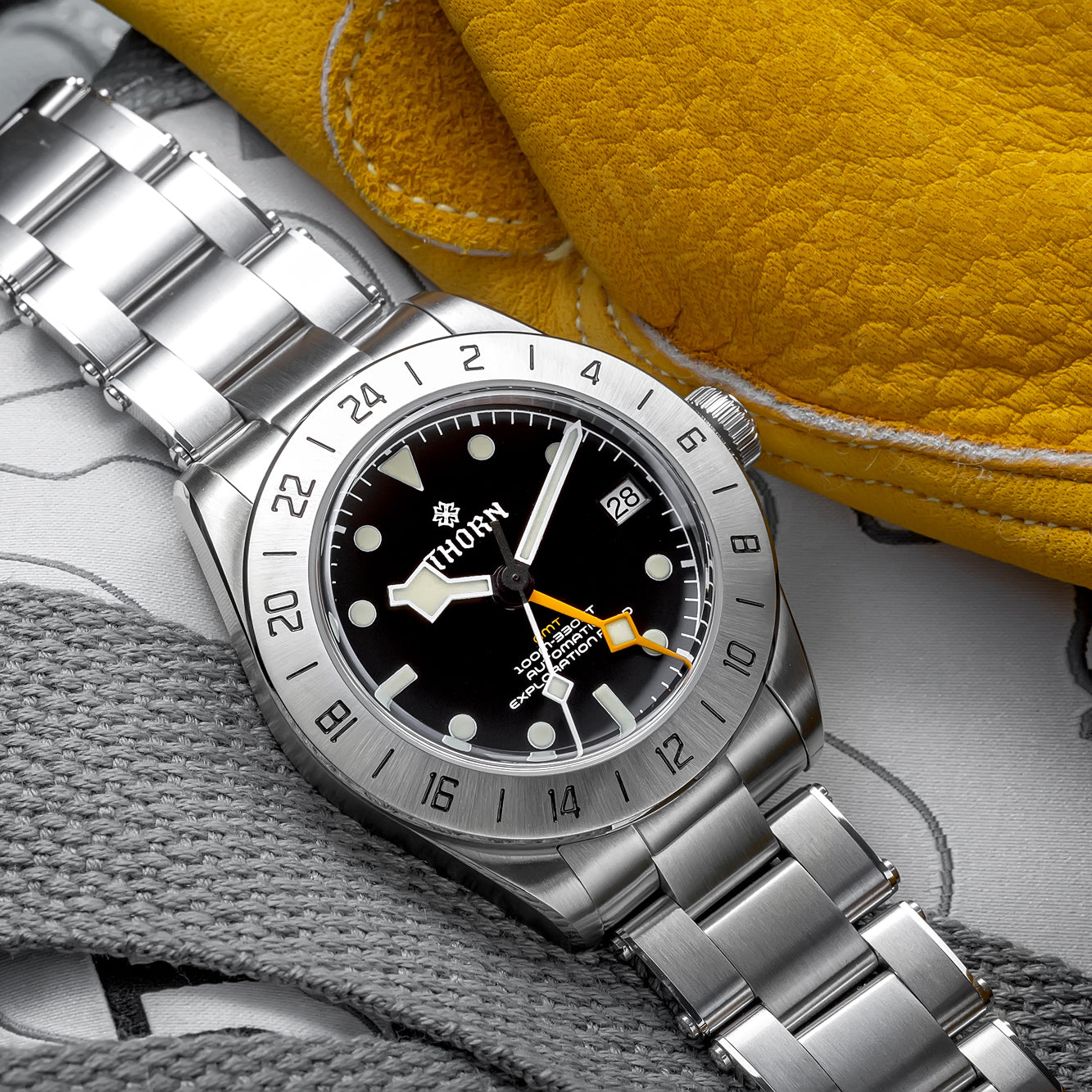 Thorn Vintage NH34 39mm BB GMT Watch