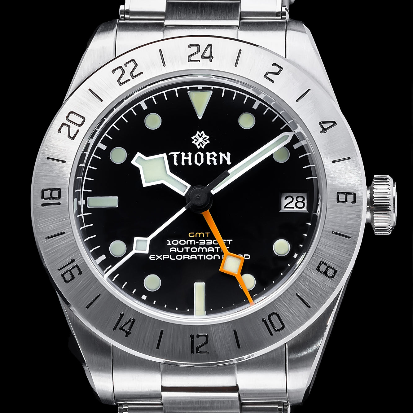 Thorn Vintage NH34 39mm BB GMT Watch