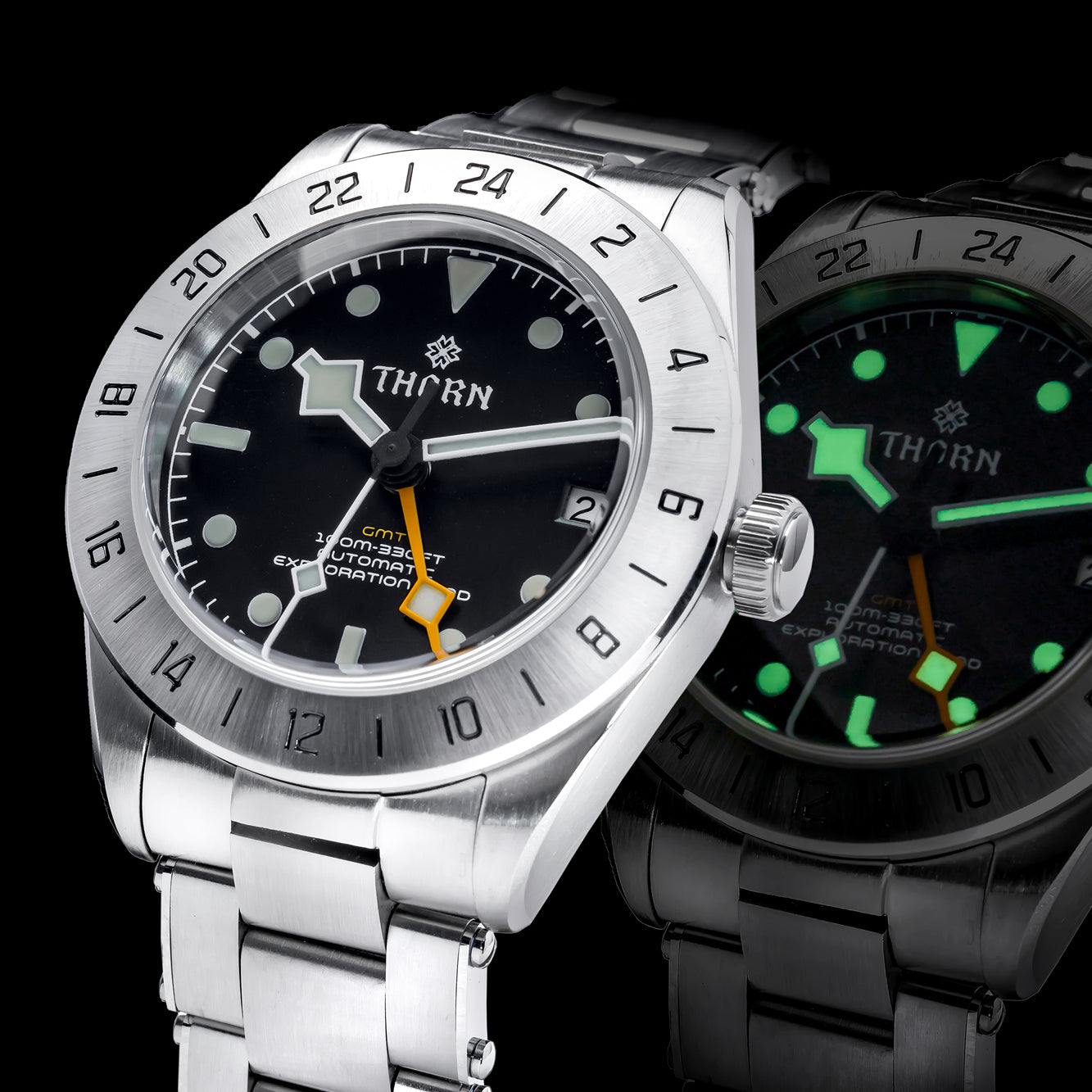 Thorn Vintage NH34 39mm BB GMT Watch