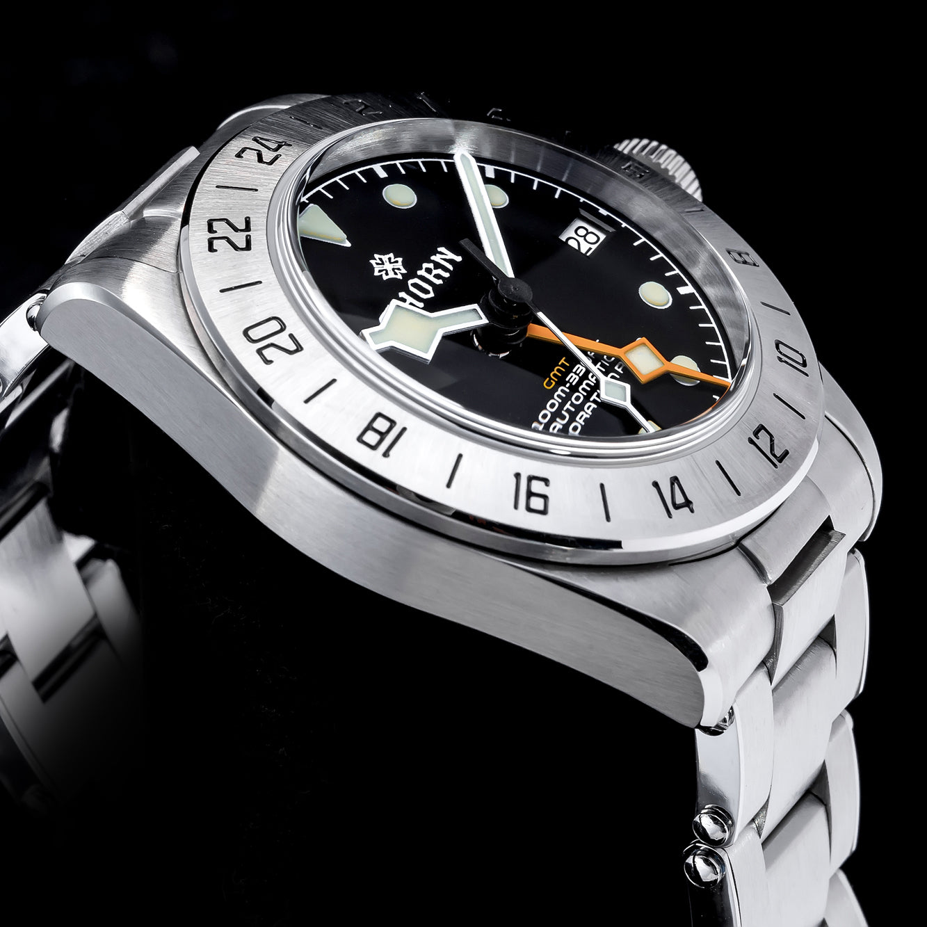 Thorn Vintage NH34 39mm BB GMT Watch