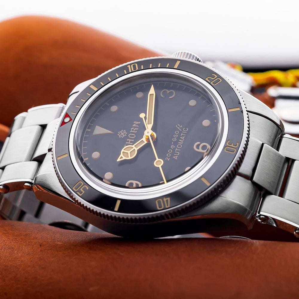 ★Black Friday★Thorn 39mm Diver 6200 Retro Diver Watch