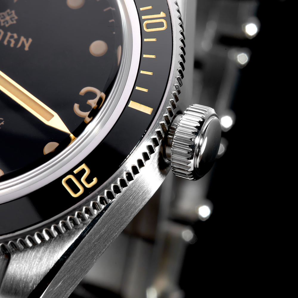★Black Friday★Thorn 39mm Diver 6200 Retro Diver Watch