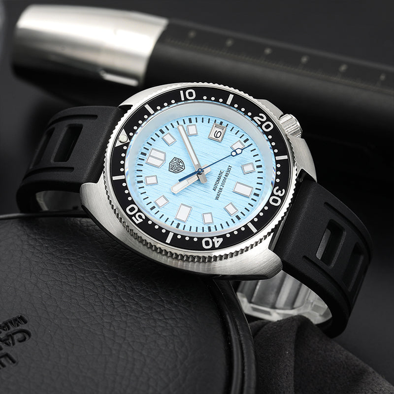 Correa de reloj de buceo de goma de primera calidad.
