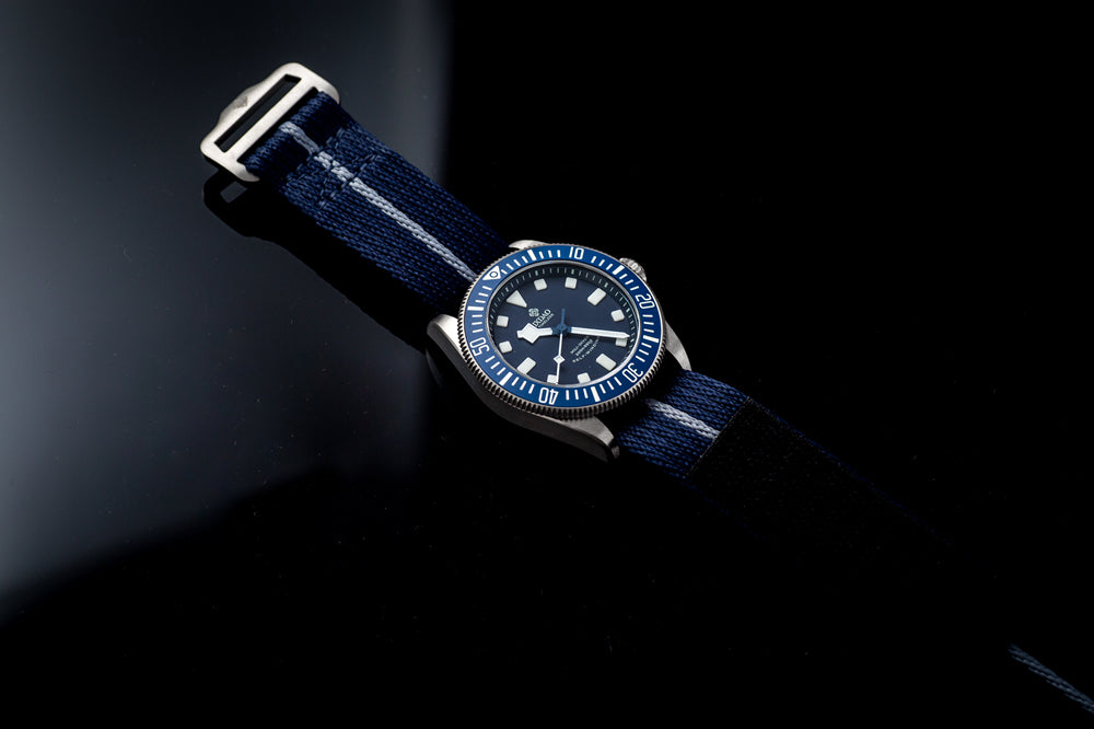 IXDAO 21mm Nylon Watchband with Titanium Buckle