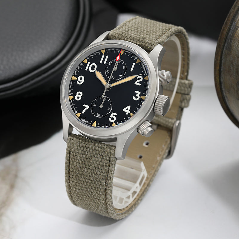 Reloj cronógrafo de cuarzo Militado Retro VK61