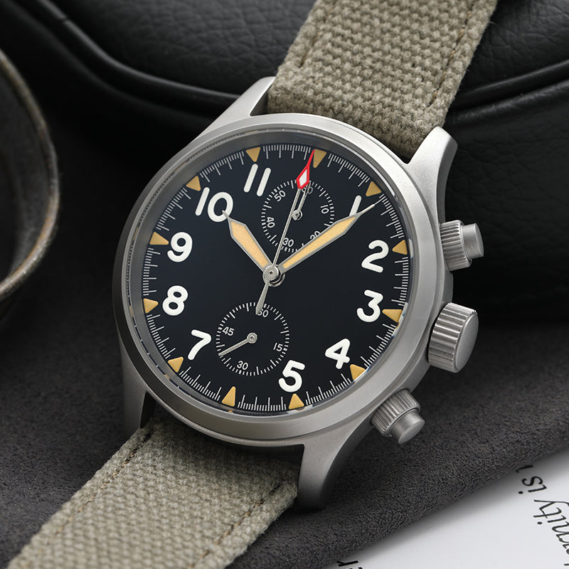 Reloj cronógrafo de cuarzo Militado Retro VK61
