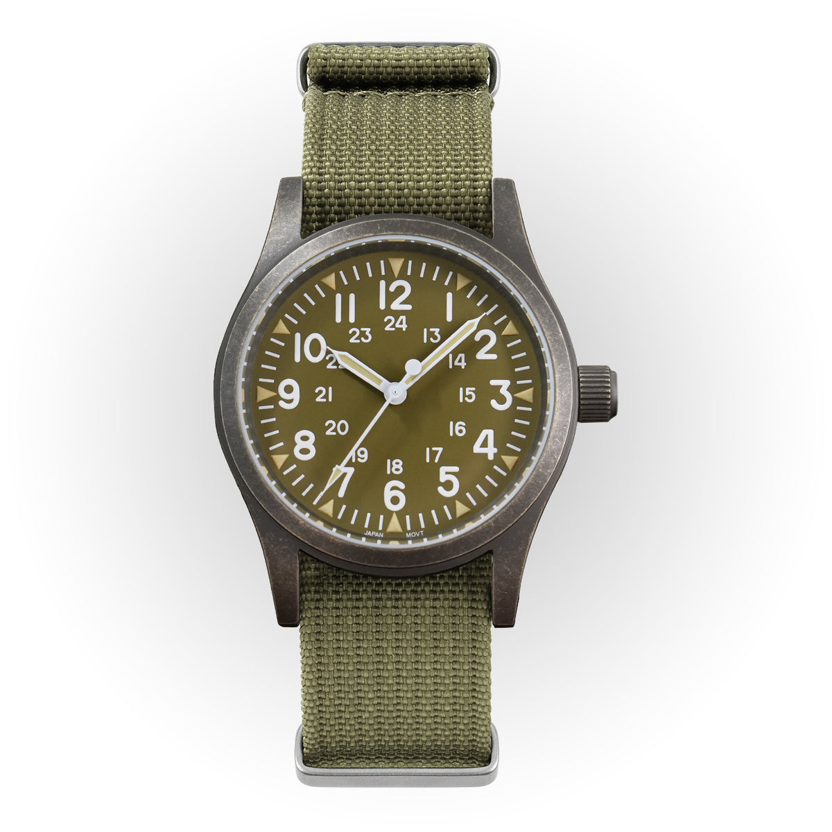 Militado 38mm Field Watch 2035 Movt Military Watch ML05B