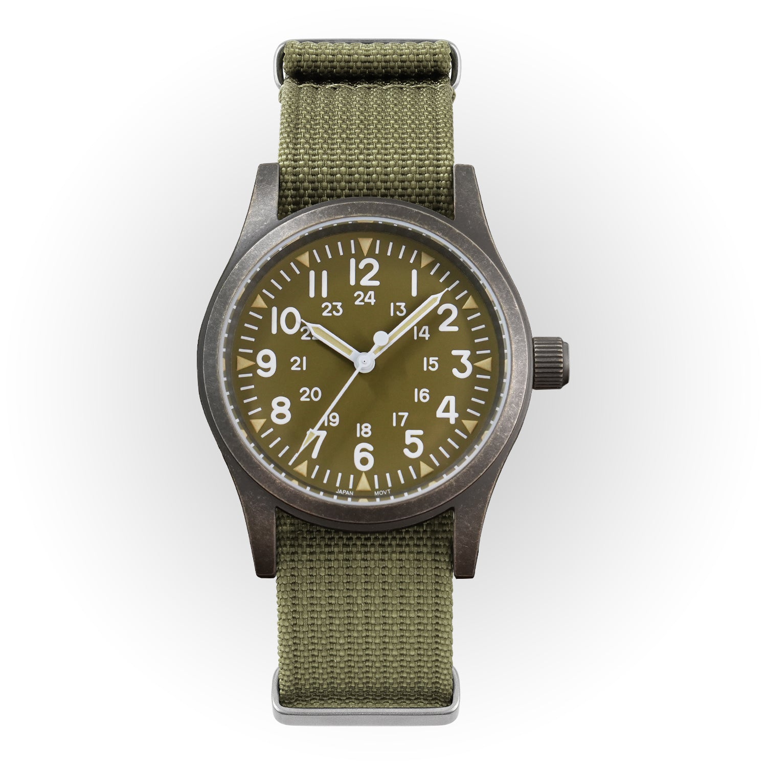 💥Spring Sale💥Militado 38mm Sapphire Crystal Field Military Watch ML05