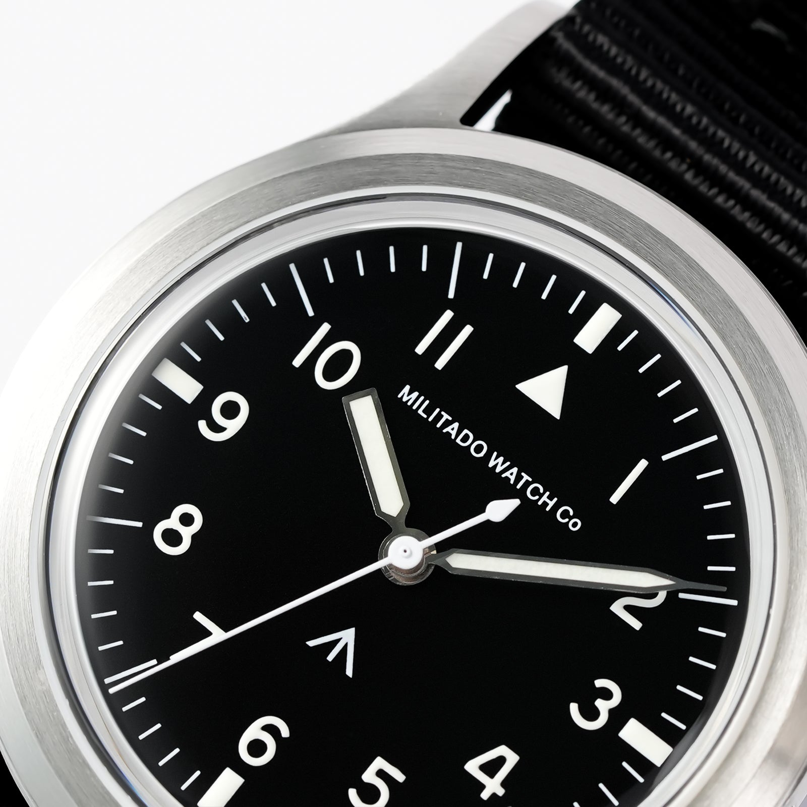 Militado 36mm Retro Military Watch VH31/VH65 Sweeping Hand ML14 V2