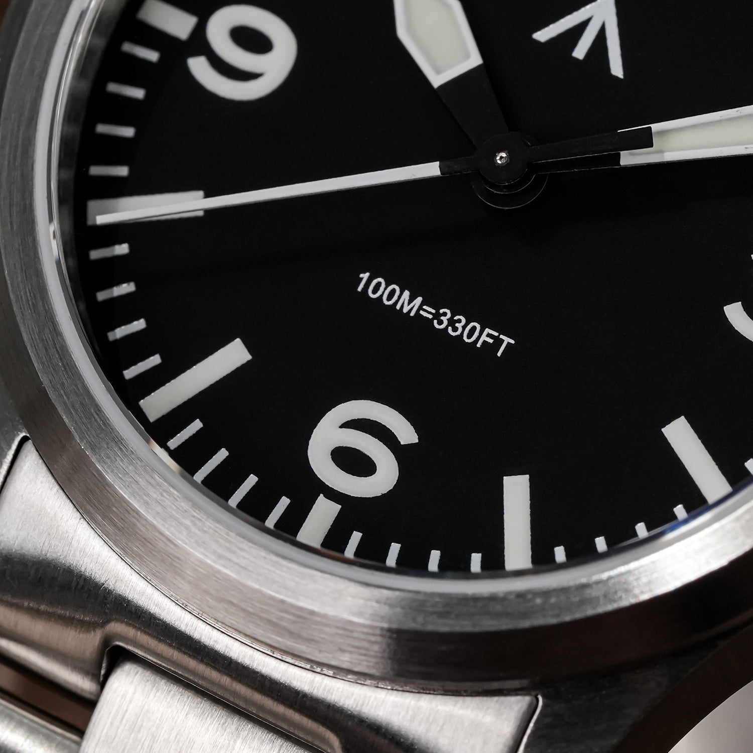 ☆11.11 Sale☆Militado 36mm Field Watch VH31 Sweeping Movt Men