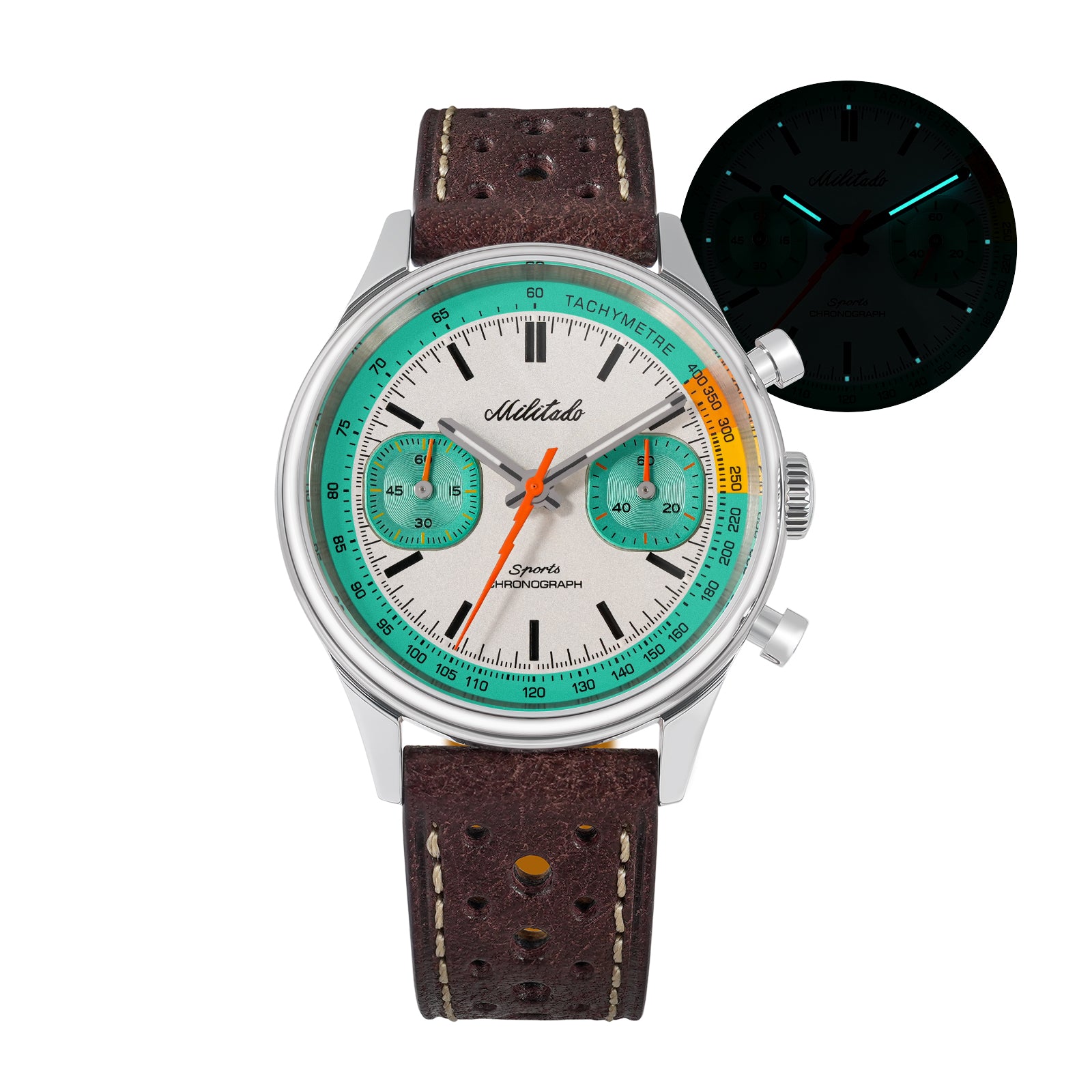 💥Flash Sale💥Militado Miyota 6S21 Chronograph Watch 40mm Men Watch ML23