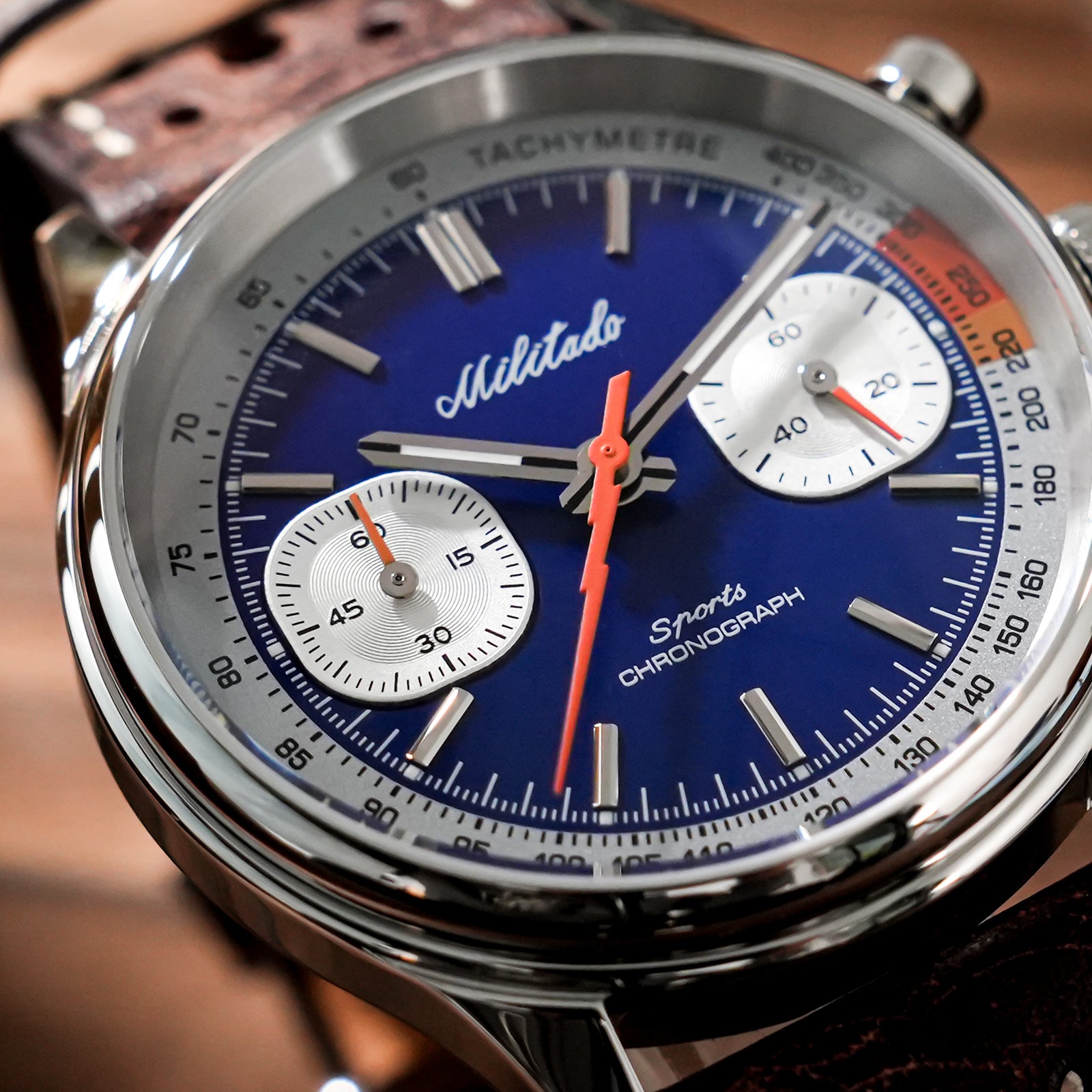 💥Flash Sale💥Militado Miyota 6S21 Chronograph Watch 40mm Men Watch ML23