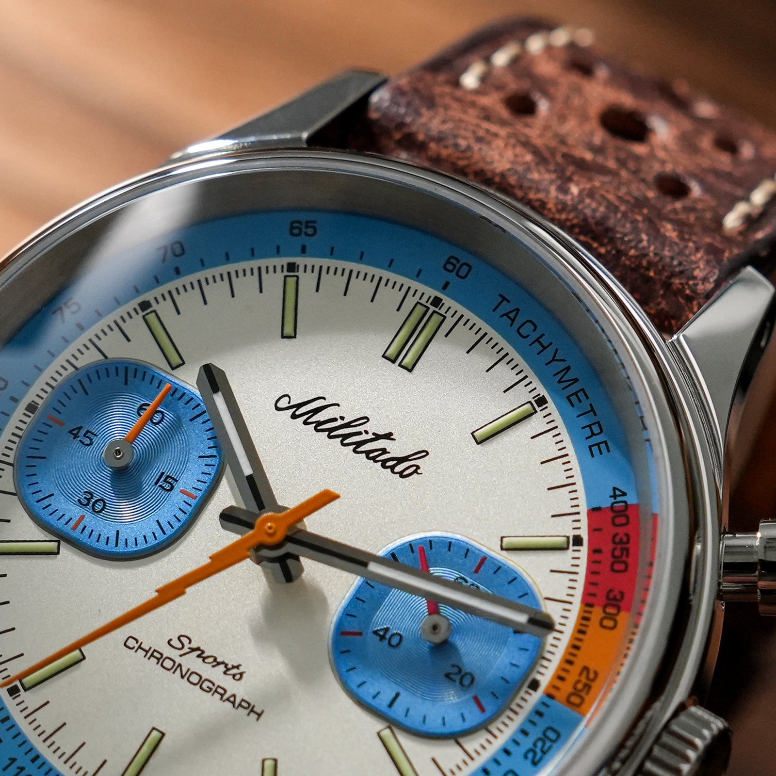 💥Flash Sale💥Militado Miyota 6S21 Chronograph Watch 40mm Men Watch ML23