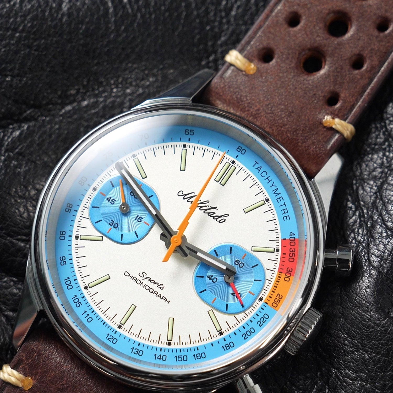 💥Flash Sale💥Militado Miyota 6S21 Chronograph Watch 40mm Men Watch ML23