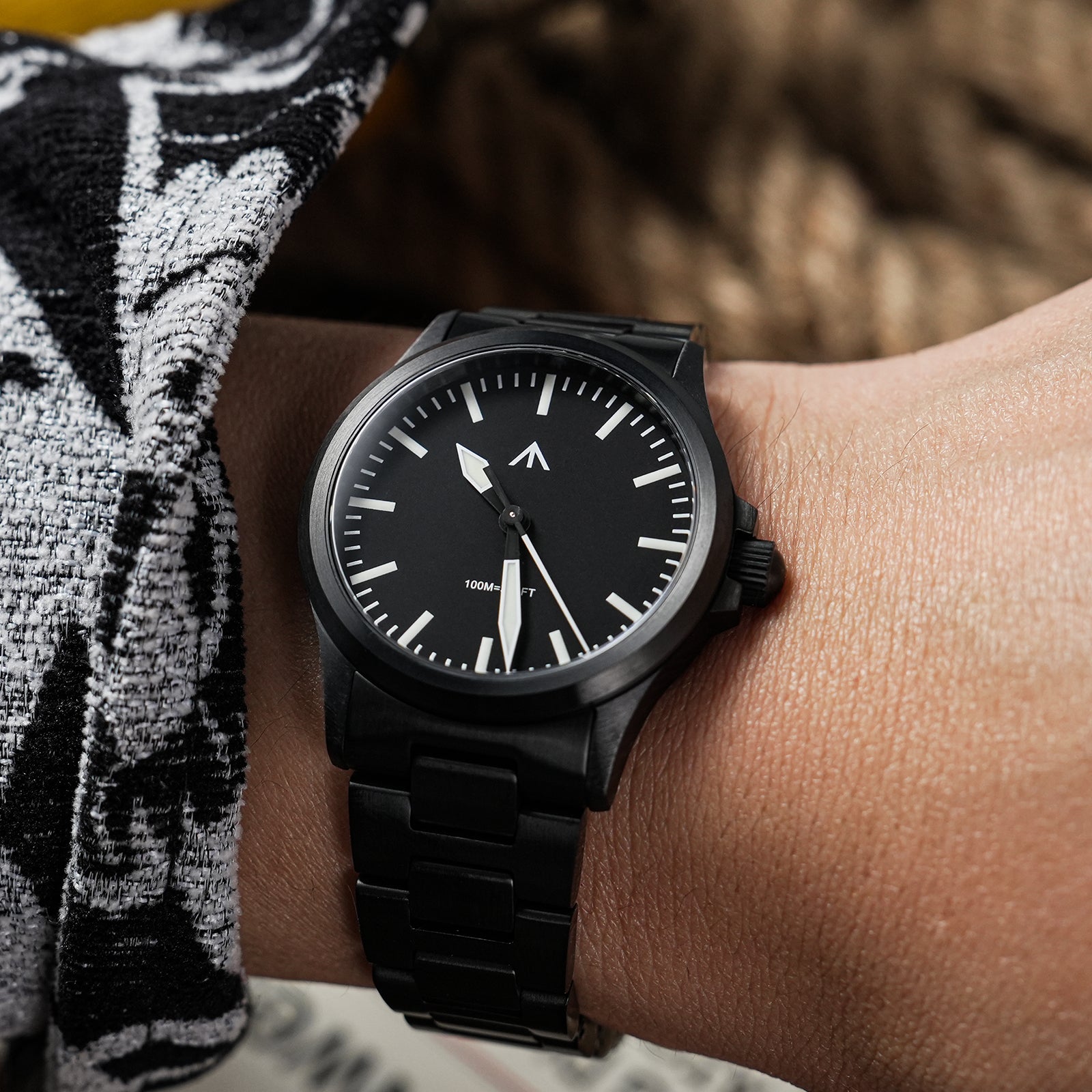 ☆11.11 Sale☆Militado 36mm Field Watch VH31 Sweeping Movt Men