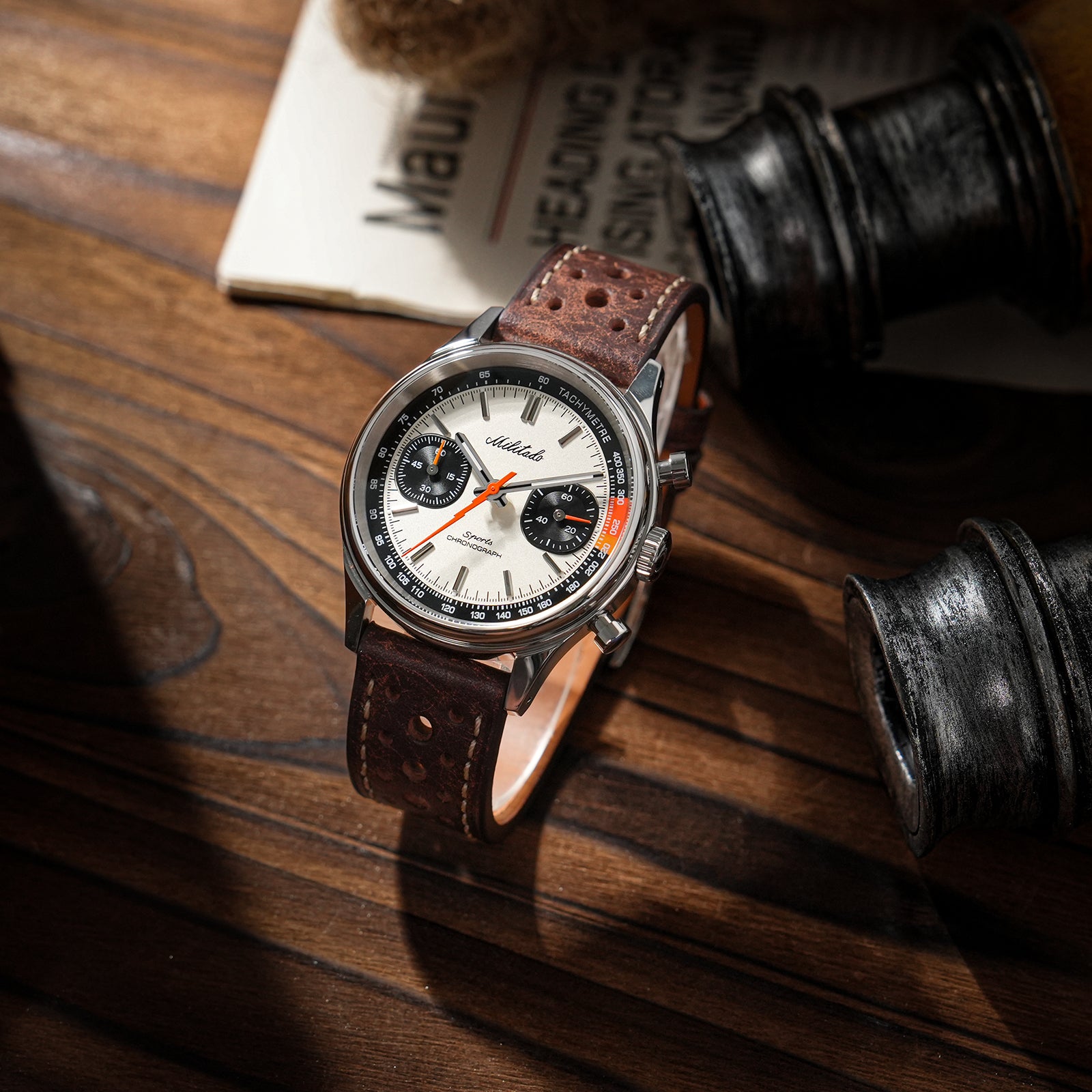 💥Flash Sale💥Militado Miyota 6S21 Chronograph Watch 40mm Men Watch ML23