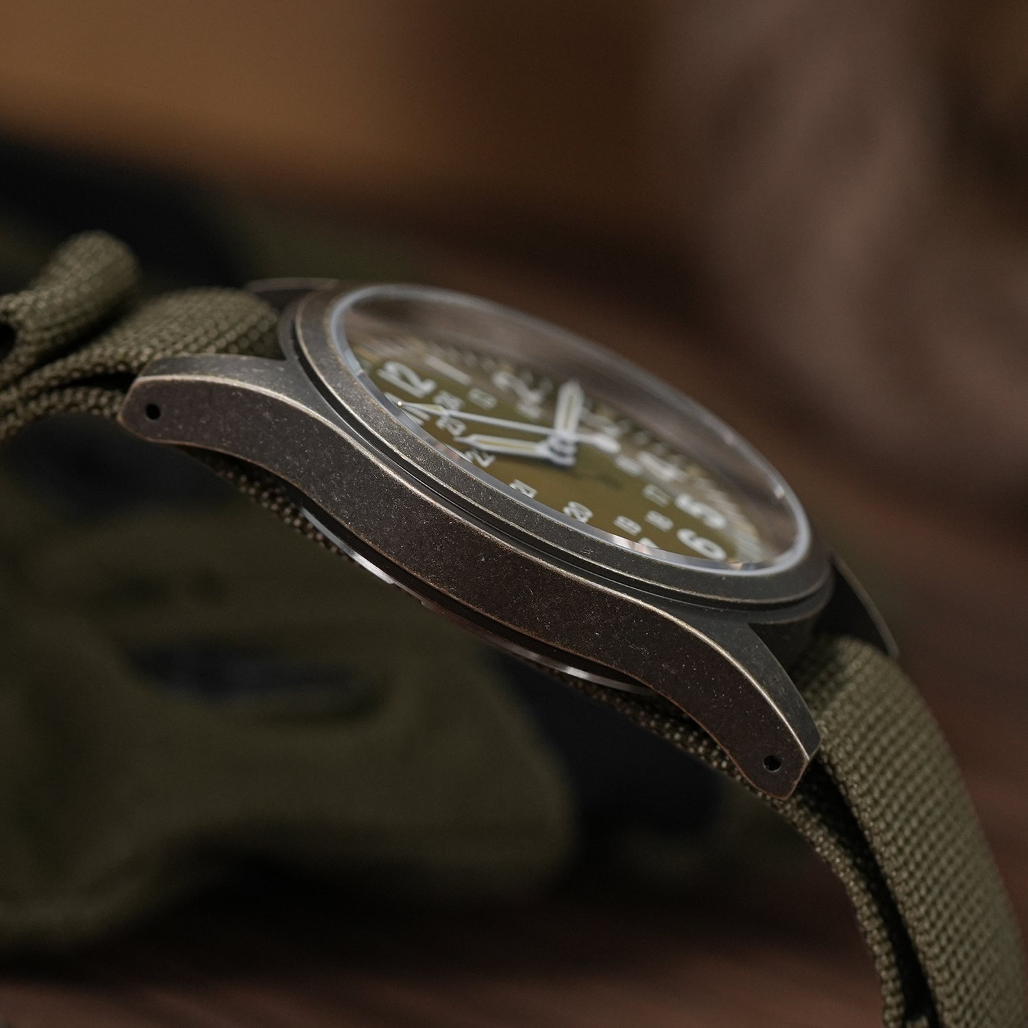 ★SuperOfertas ★Militado 38mm Reloj militar de campo con cristal de zafiro ML05