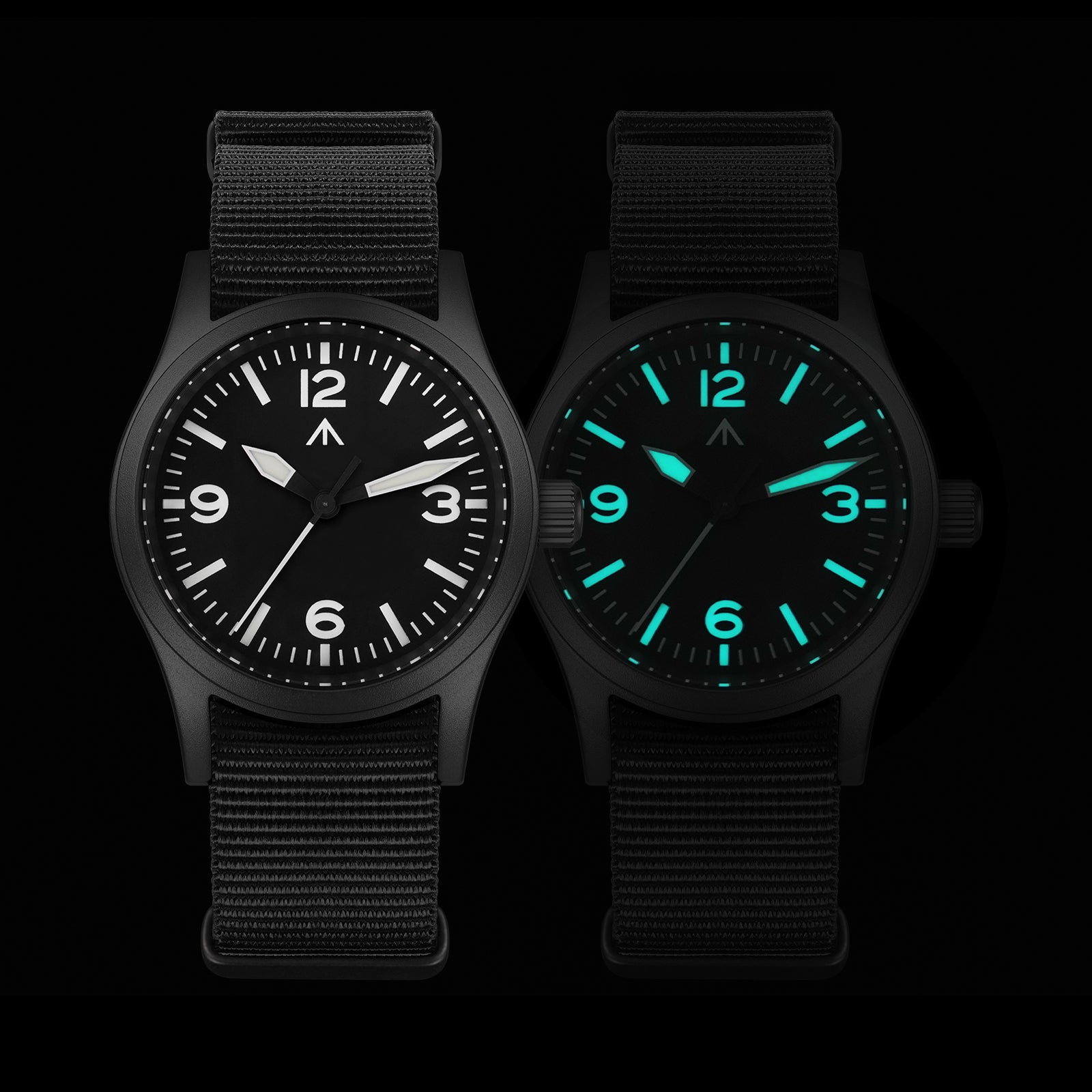 💥Spring Sale💥Militado VH31 Vintage Military Watch ML05 Black PVD