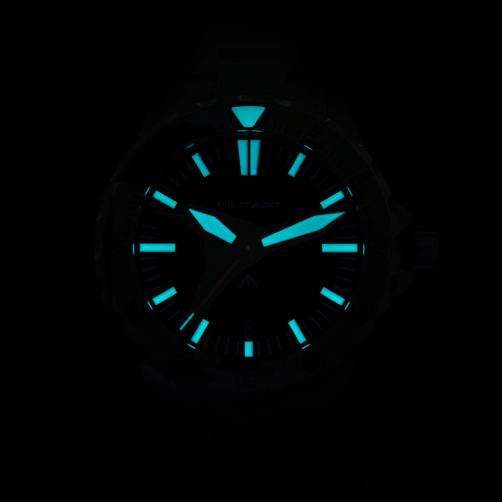 Militado 39mm Dive Watch Sapphire Crystal Military Watch ML16