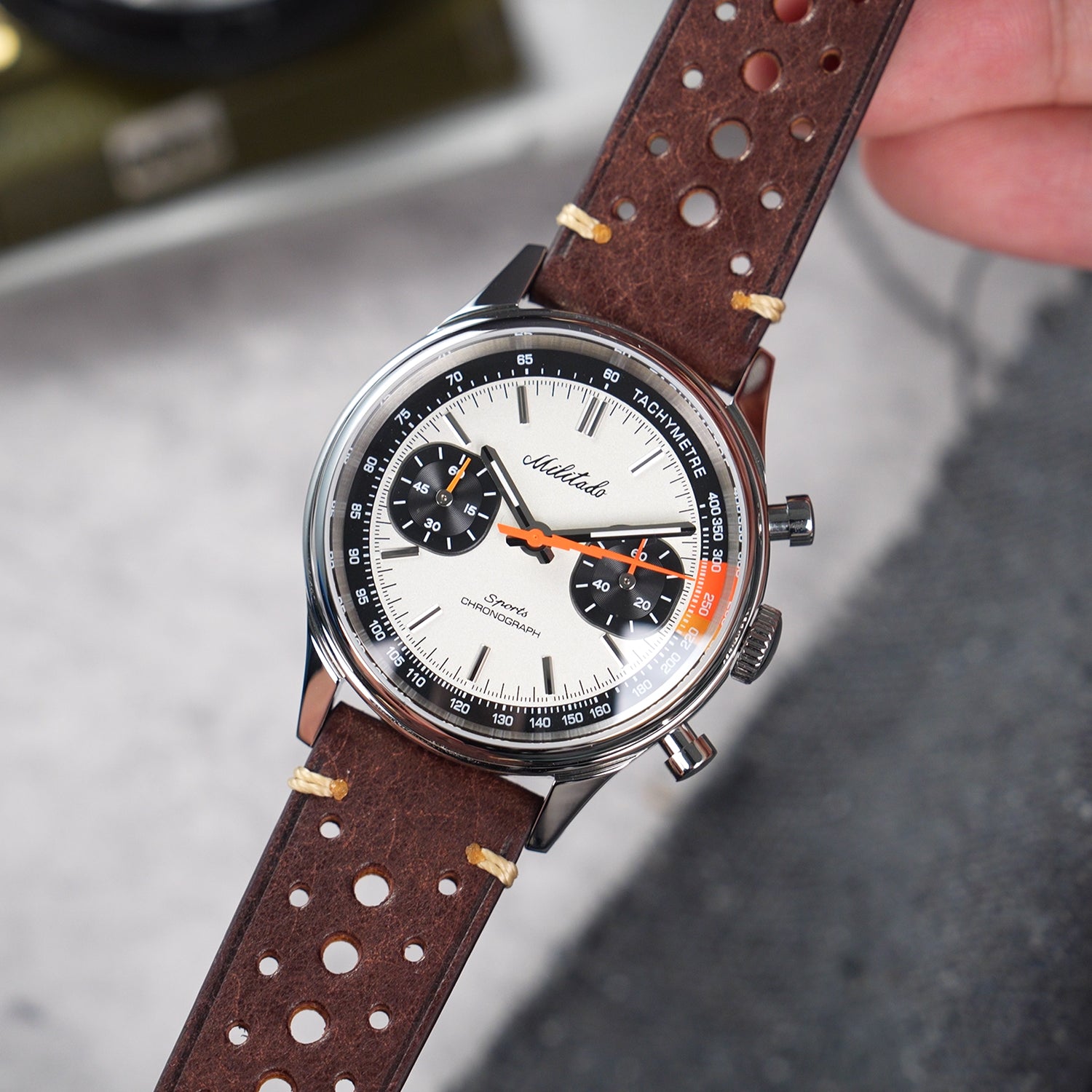 💥Flash Sale💥Militado Miyota 6S21 Chronograph Watch 40mm Men Watch ML23