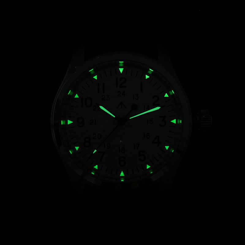 ★Flash Sale★Militado 38mm Military Watch Vintage Field Watch ML08