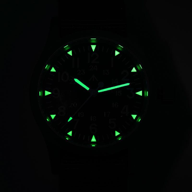 New Arrival ! Militado 38mm Field Watch 2035 Movt Military Watch ML05B