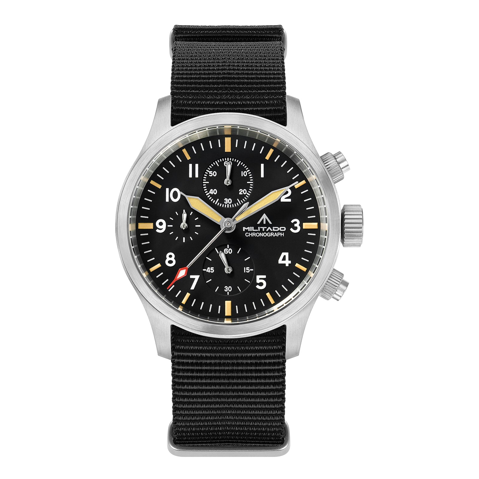 ★New Arrival★ Militado Retro 39mm Chronograph Watch ML1868-3