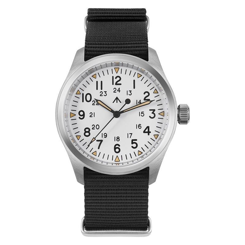 ★Flash Sale★Militado 38mm Military Watch Vintage Field Watch ML08